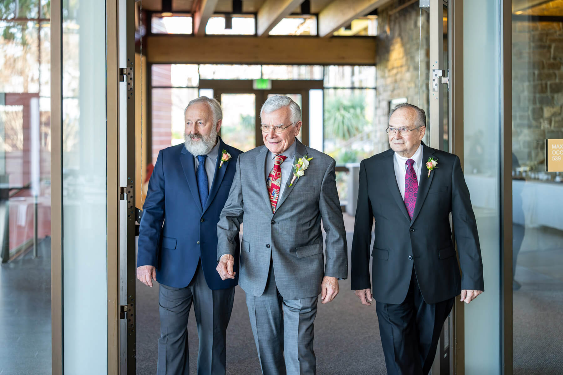 Pylons and bird nests at English Boom, Camano Island, Washington