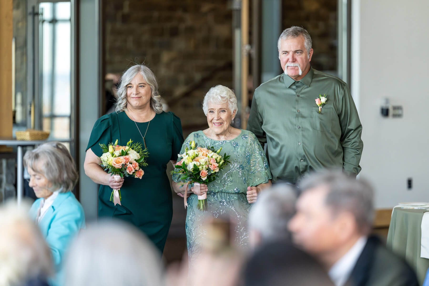 Pylons and bird nests at English Boom, Camano Island, Washington