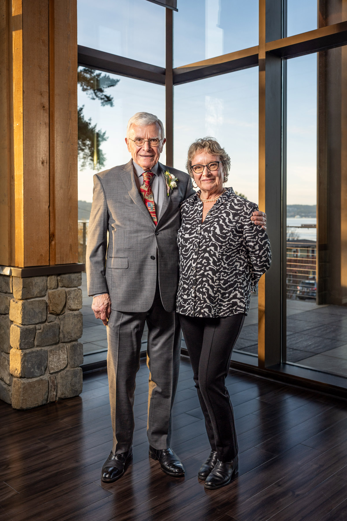 Pylons and bird nests at English Boom, Camano Island, Washington